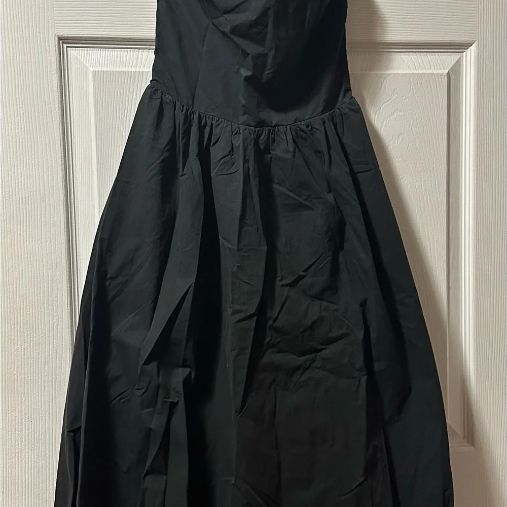 DISSH Black Strapless Maxi Dress - Picture 3 of 6